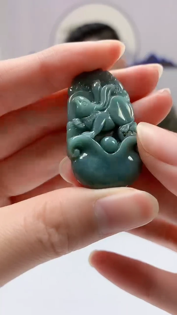 【闪购商品】翡翠颈饰未镶嵌5152zm-JJ挂件3