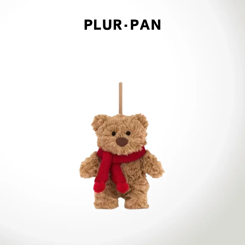 PLUR·PAN毛绒玩偶可爱小熊挂饰钥匙扣