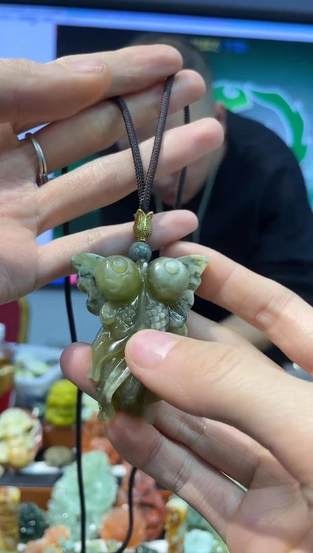 【闪购商品】岫玉吊坠未镶嵌·