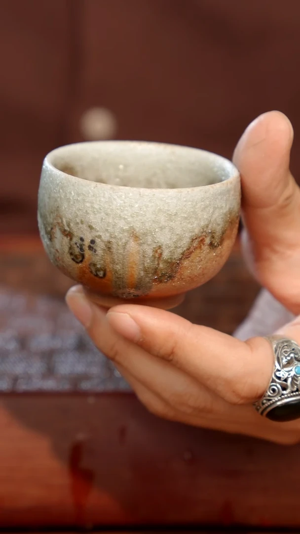陶瓷奢瓷/瑞寅柴烧茶器（杯子）418