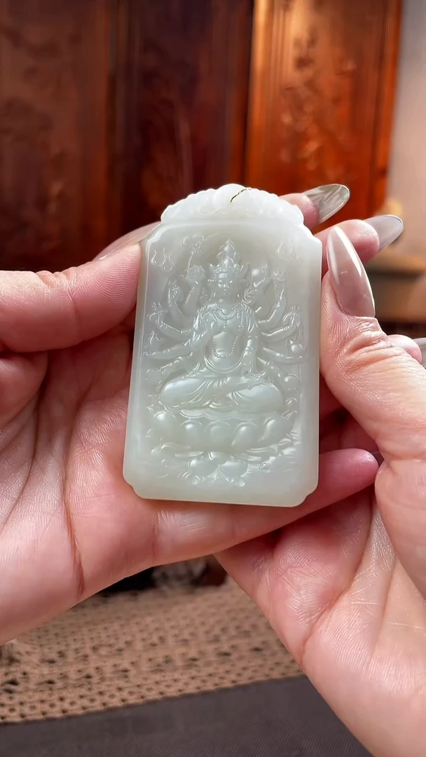 未镶嵌和田玉挂件吊坠