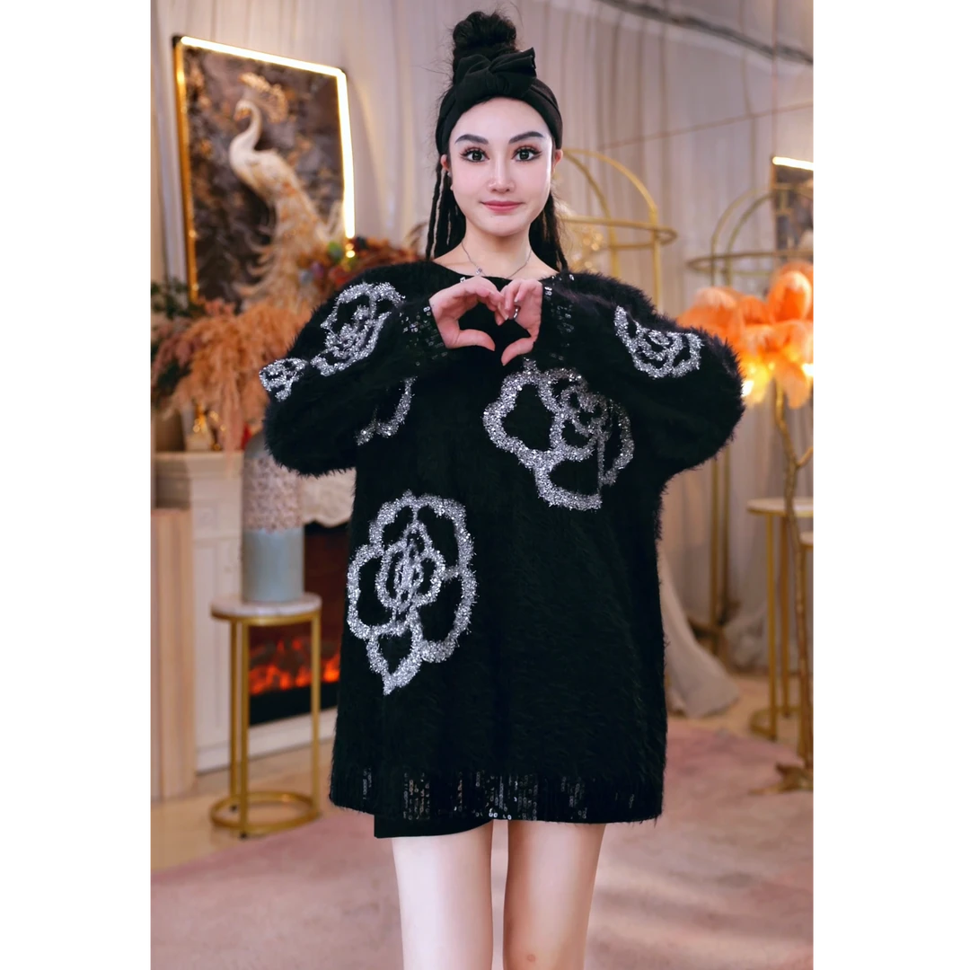 【星姐推荐】星原创高级定制「墨染芳华」设计师秋季小众轻奢名媛上衣