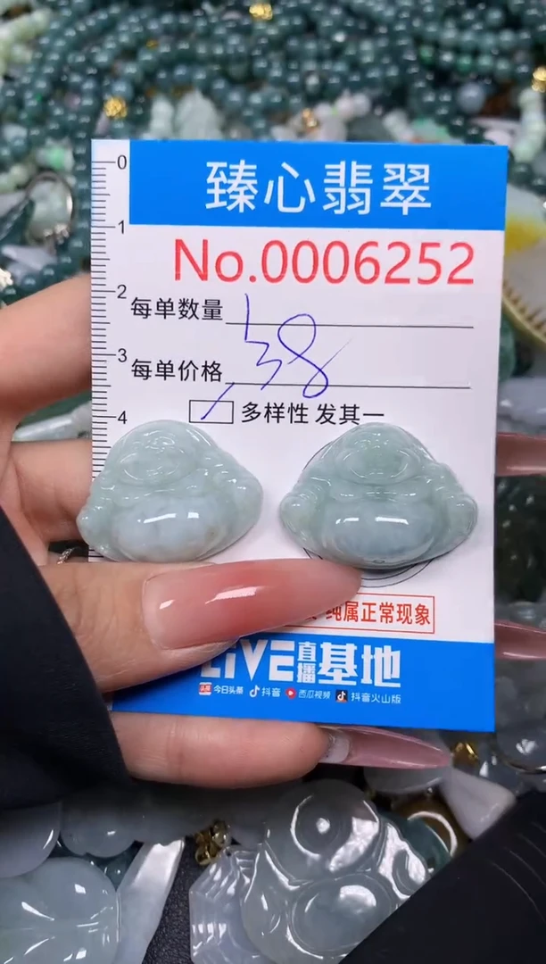 【闪购商品】翡翠颈饰未镶嵌含绳0006252