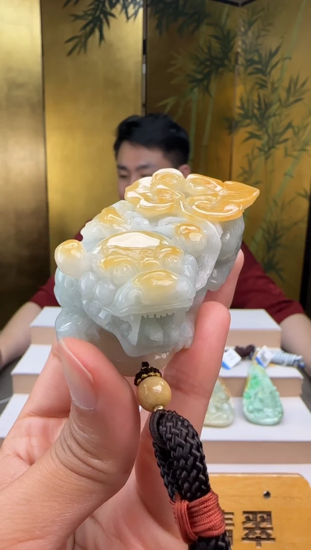 未镶嵌把件翡翠配底座XM@@960Q3J22268