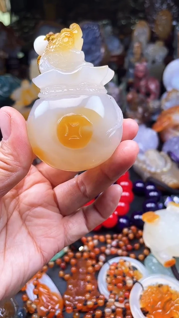 【闪购商品】玛瑙/玉髓颈饰未镶嵌AA