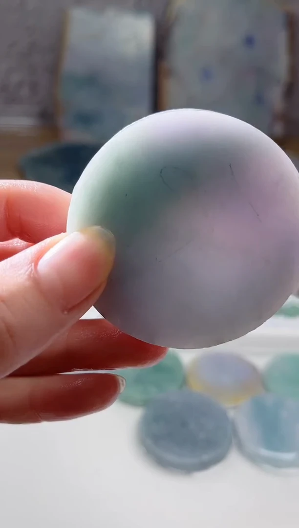 裸石翡翠天然翡翠A货玉 南 085