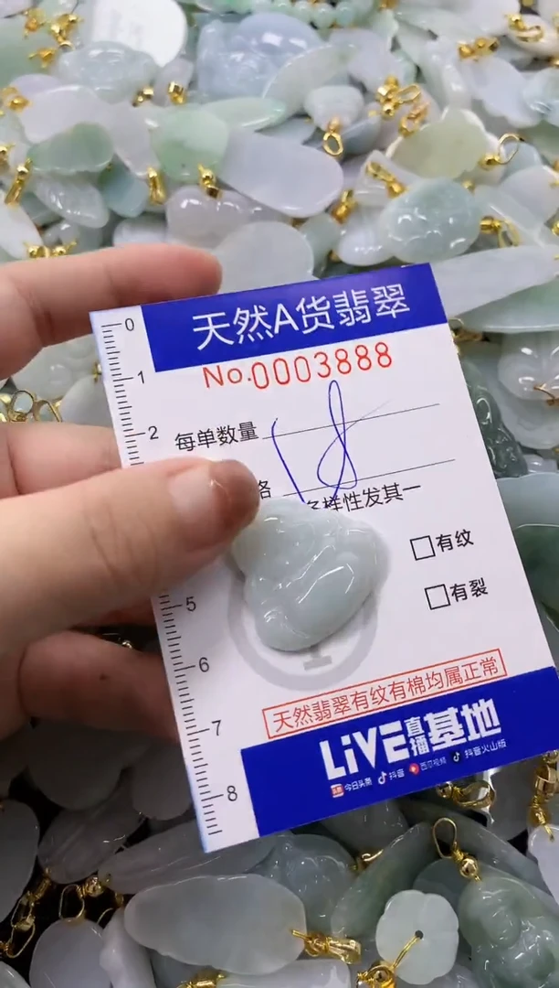 颈饰未镶嵌翡翠天然A货翡翠