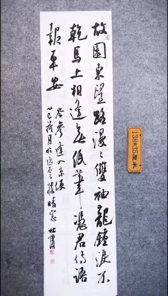 书法107中书协 杜潇书法放漏