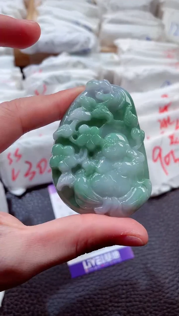 翡翠未镶嵌颈饰0000033197