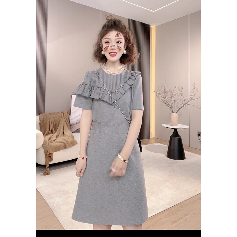 （早晴品牌）乾荷叶（连衣裙）03292777