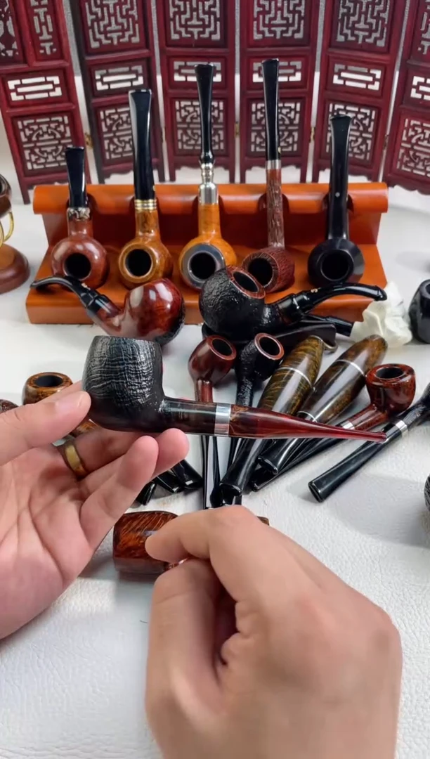 石楠木258纯手工意大利石楠木烟斗