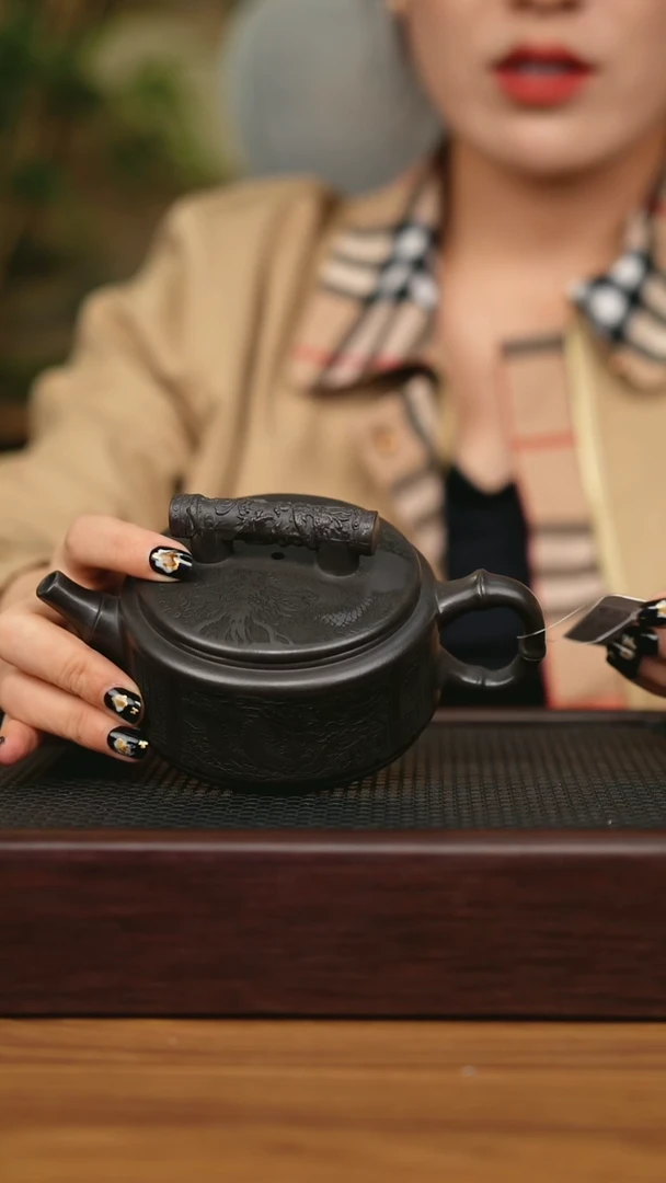 茶壶紫砂宜兴原矿 手工 紫砂壶