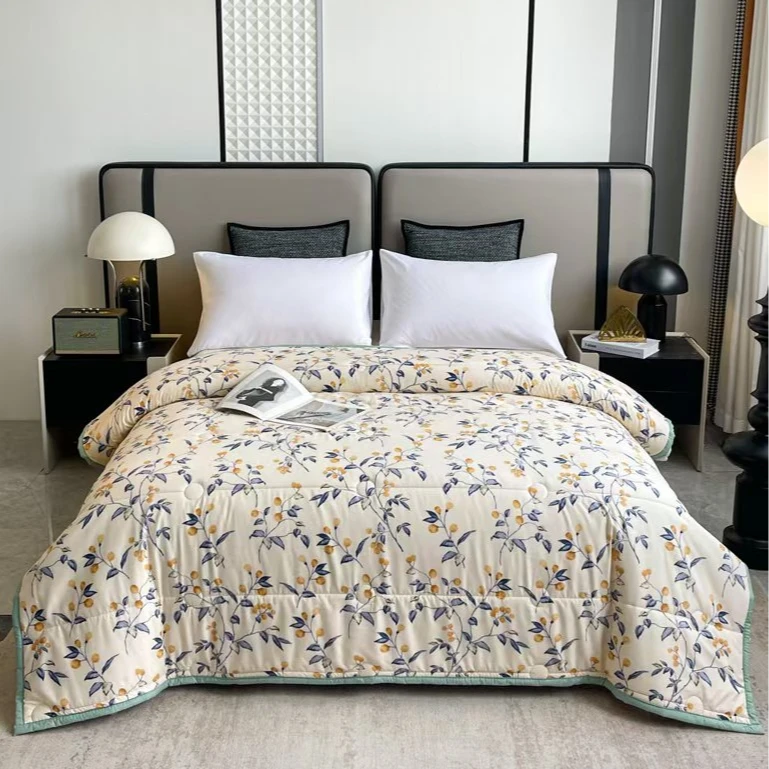 【免费试睡十五天】夏季夏凉被夹棉单被空调被可机洗吸汗透气