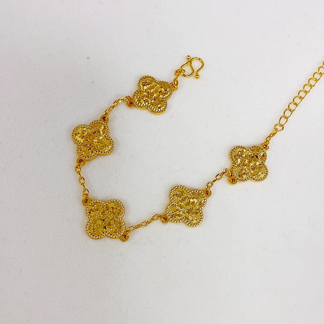 手链 时尚百搭碎冰冰五花手链