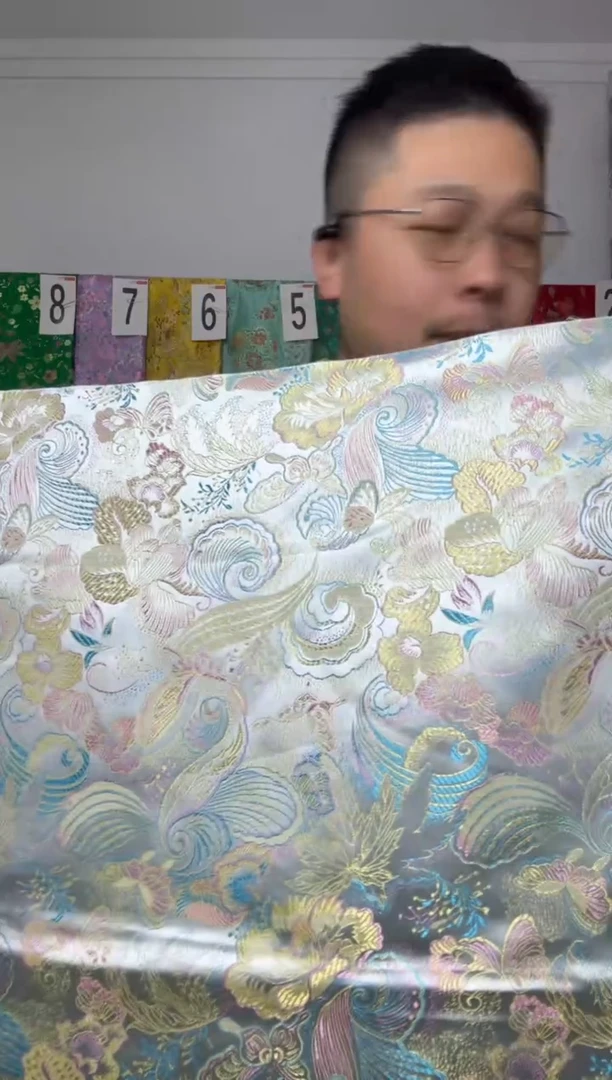 混纺织锦缎 幅宽 长度110.60