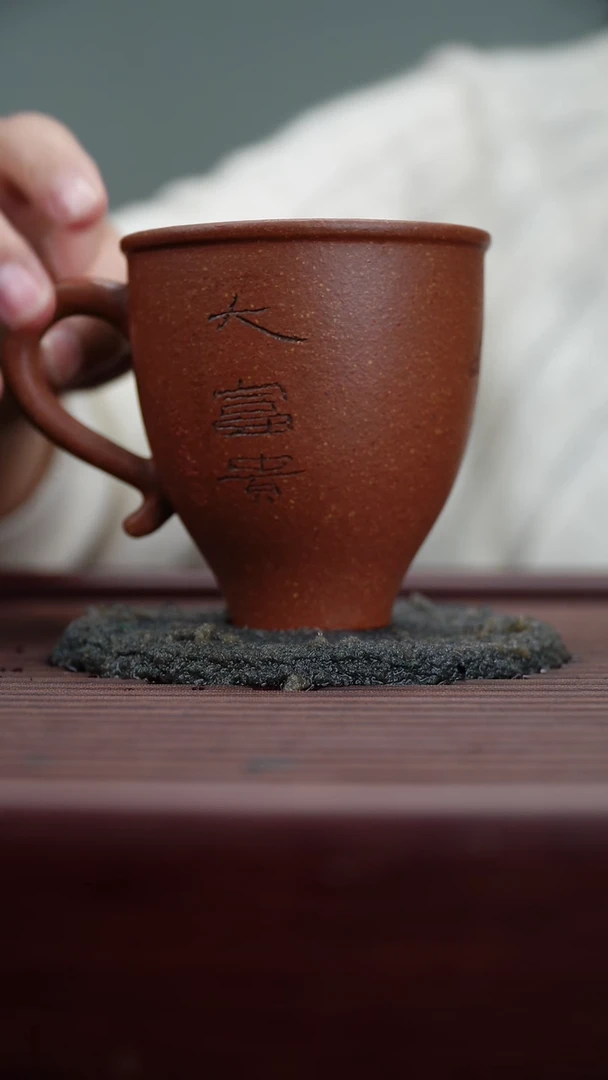 茶杯紫砂非遗茶器-大富贵