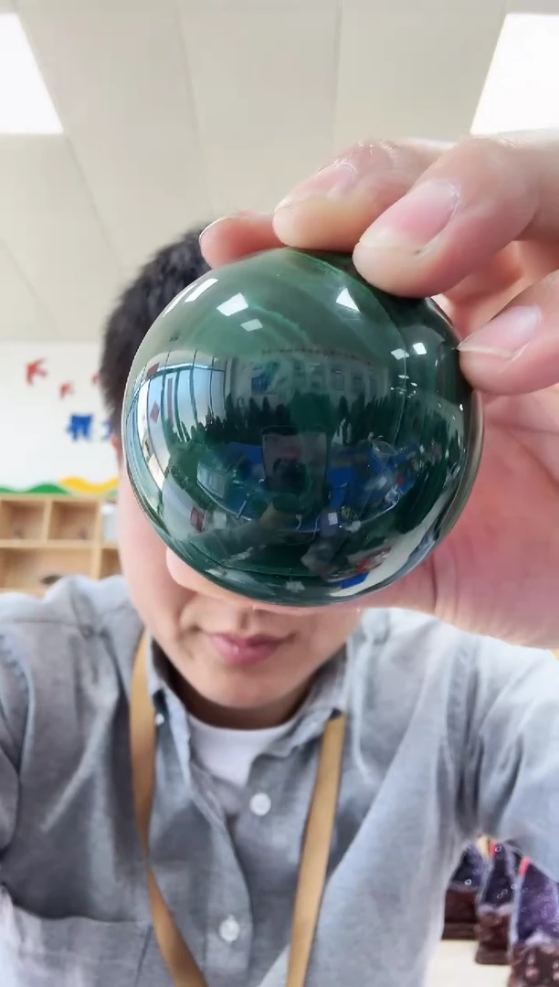 孔雀石未镶嵌摆件W4055 约6cm