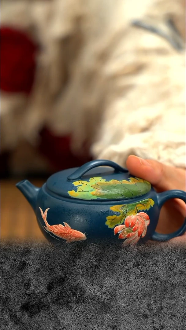 宜兴紫砂 紫砂茶壶  37