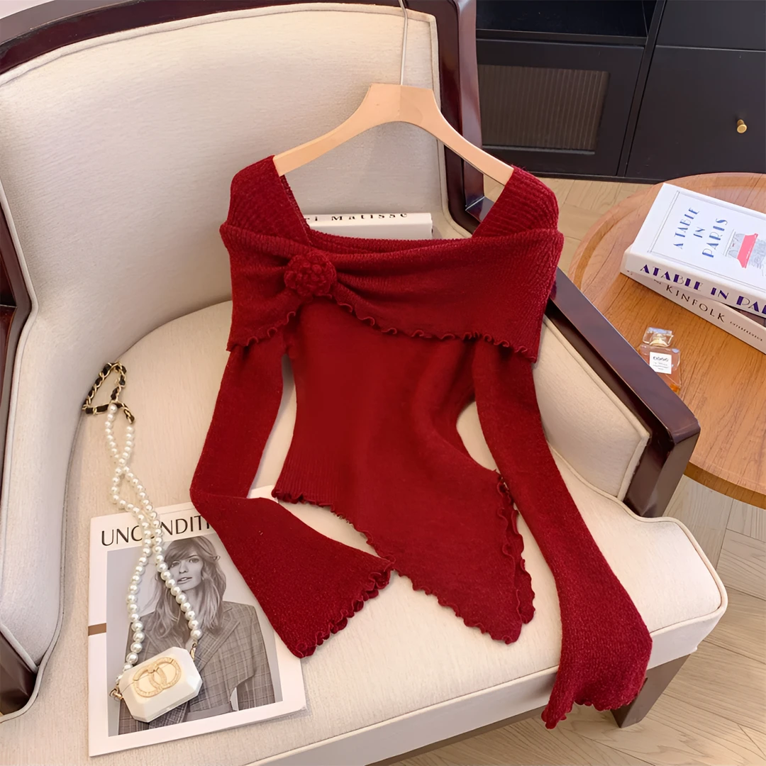 【32.99-49.99实物以直播间为准】纯欲辣妹性感显瘦女装长袖