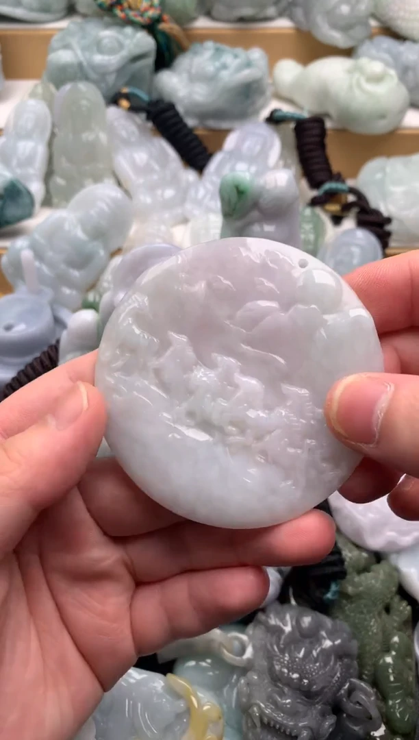 吊坠(不含链)未镶嵌翡翠1