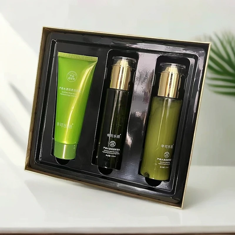 【陶姐家】芦荟水漾润透保湿套盒