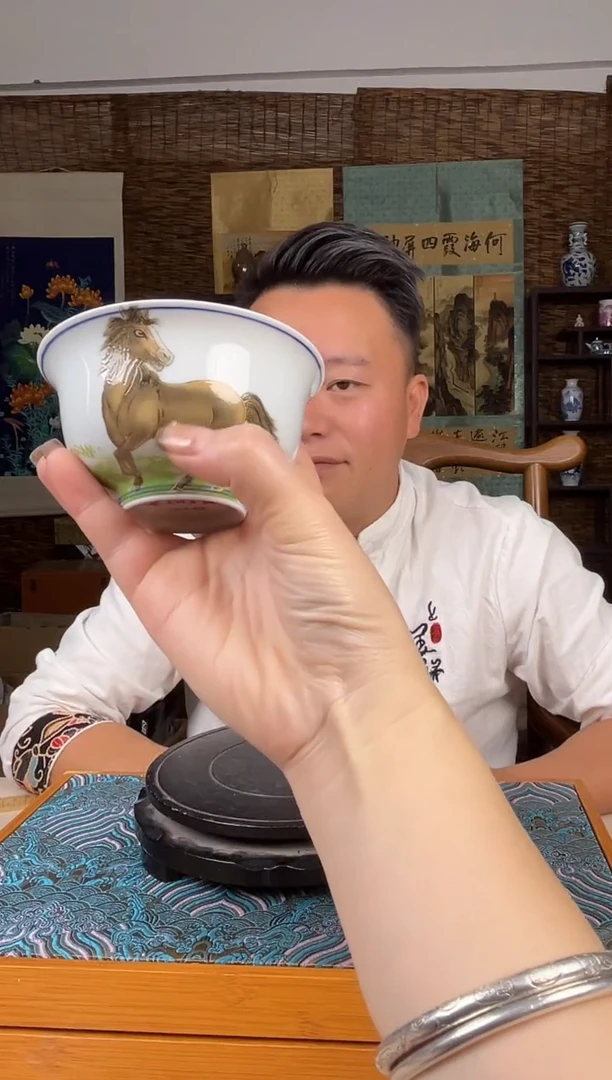 摆件瓷景德镇陶瓷摆件B453
