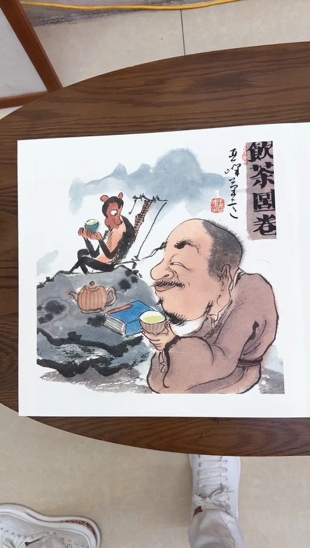 国画ST-WYF老师绘画作品