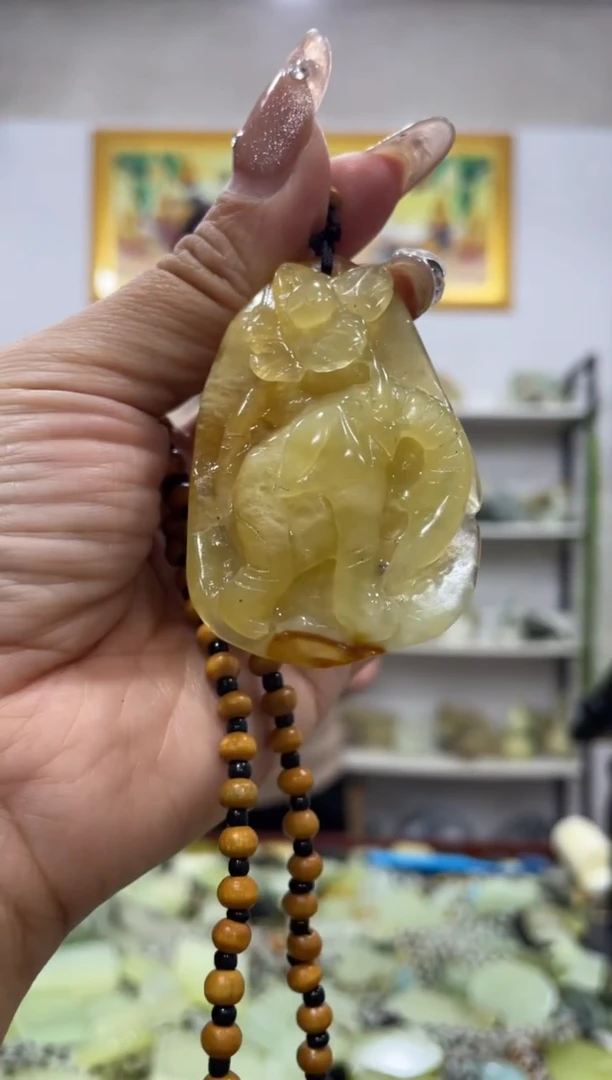 【闪购商品】岫玉吊坠未镶嵌