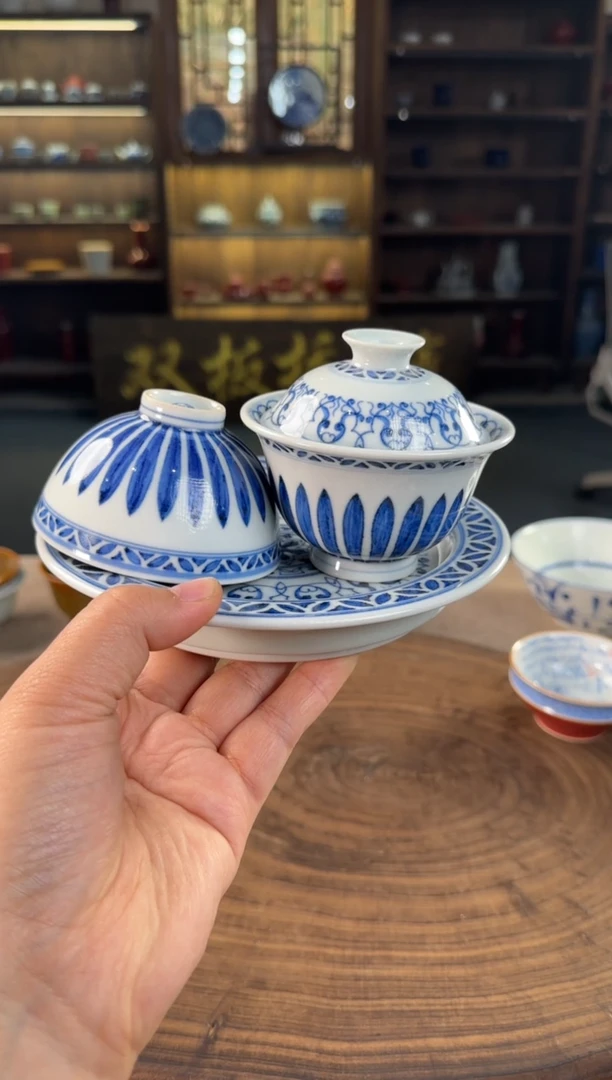 常*客双板桥柴窑双板桥柴窑青花