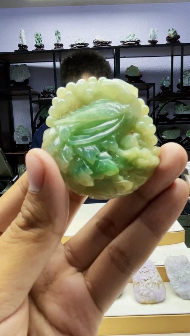 【闪购商品】定制翡翠未镶嵌毛货02220034