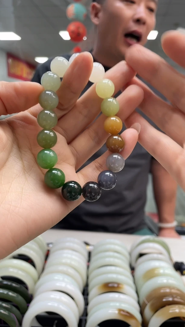 手链未镶嵌和田玉高品多宝卡12-11手串随机发一件