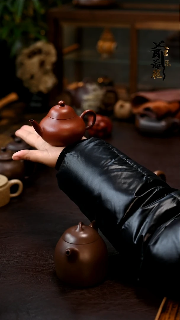 茶壶紫砂我****陈宜兴紫砂壶小梨