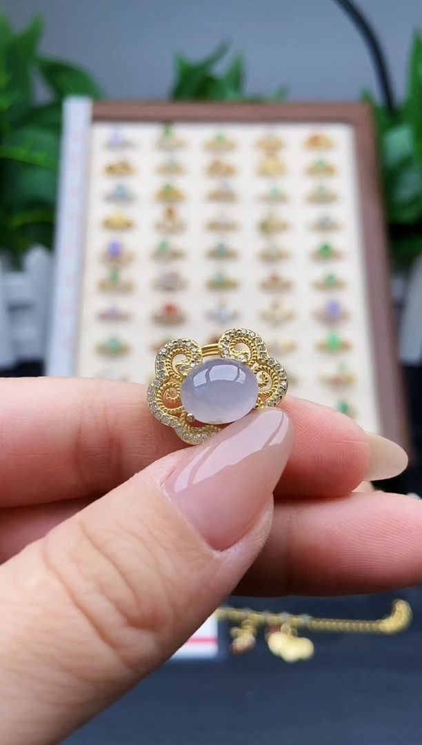 颈饰银S925镶嵌翡翠悠****风12