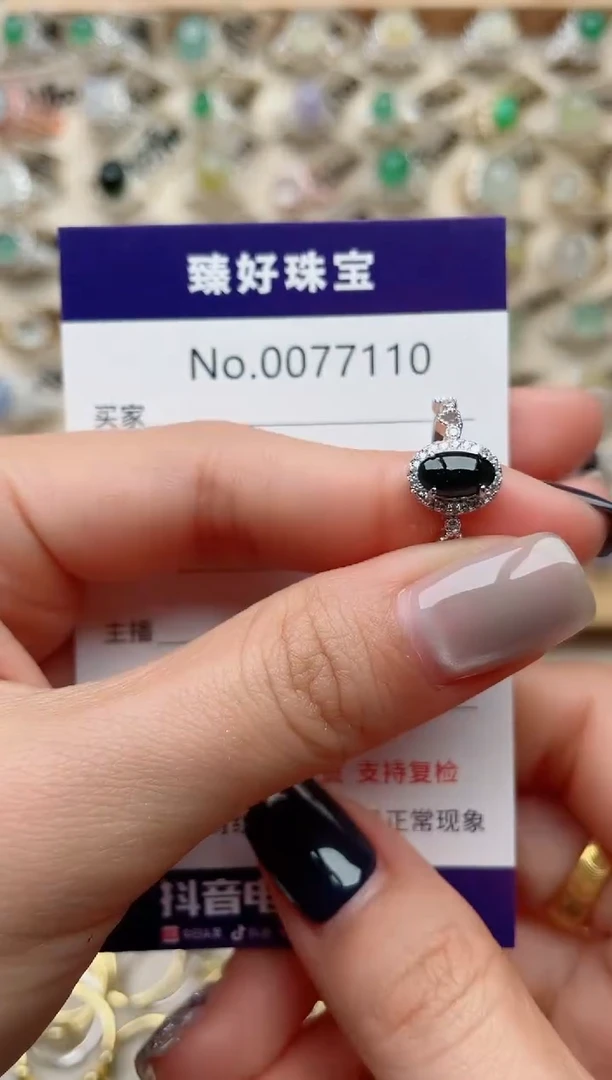 【闪购商品】翡翠戒指银S925镶嵌........