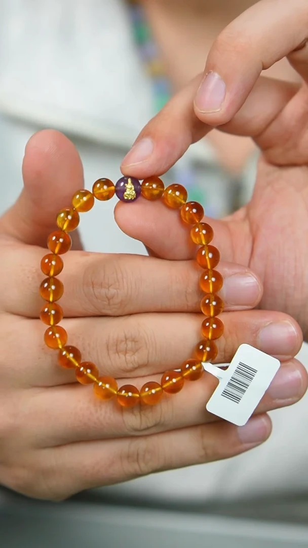 【闪购商品】琥珀手串未镶嵌33号-7mm手串/GG/1