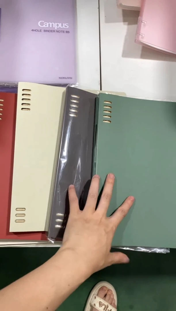 国誉一米新纯活页本2本B5