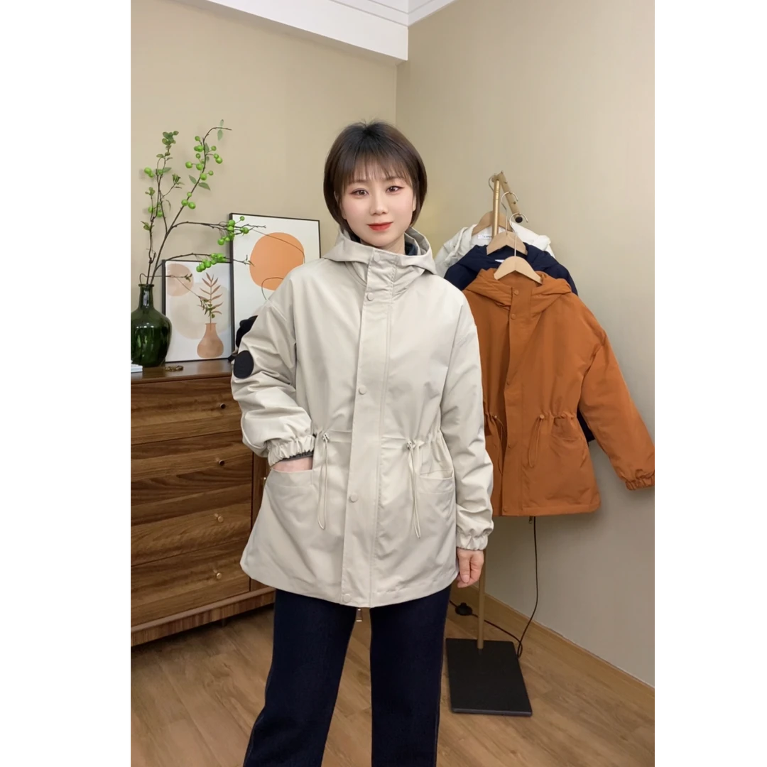 高级感气质显瘦短款风衣女春秋季新款宽松百搭小个子时尚休闲上衣
