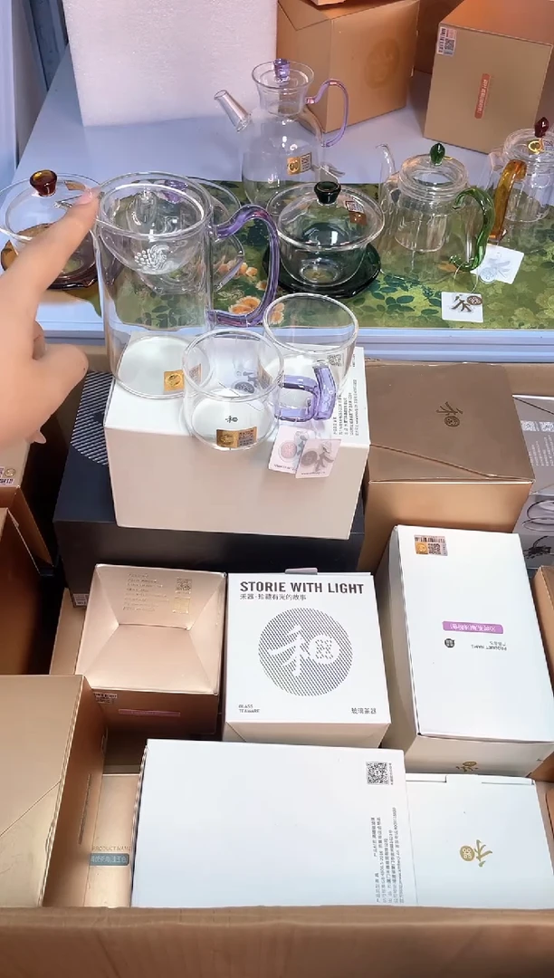 沁润茶海/浅紫+清禾杯浅紫