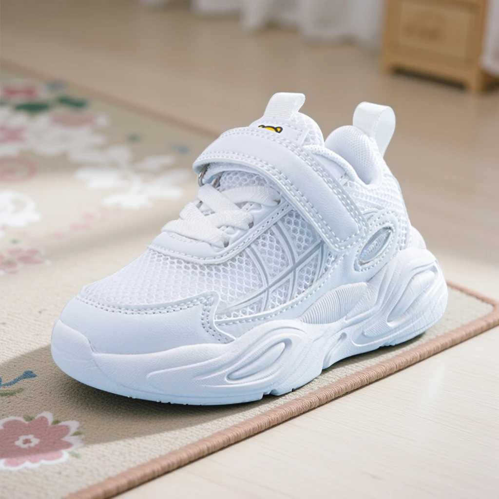 豆豆屋童鞋儿童运动鞋女2025夏季新款韩版小童休闲透气厚底老爹鞋