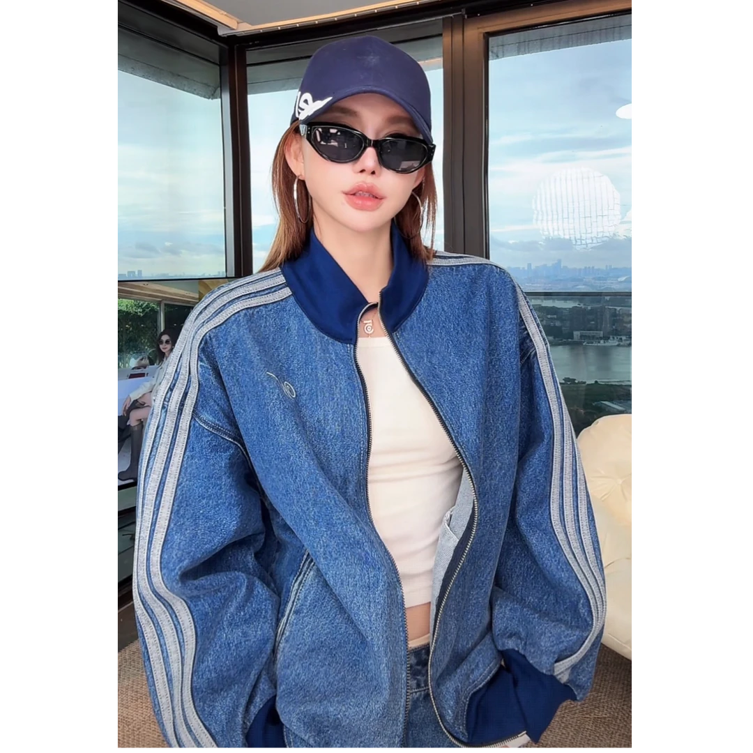 婉君【米兰街头】秋季韩系时尚显瘦潮流宽松百搭外套LWJ25C3C2299