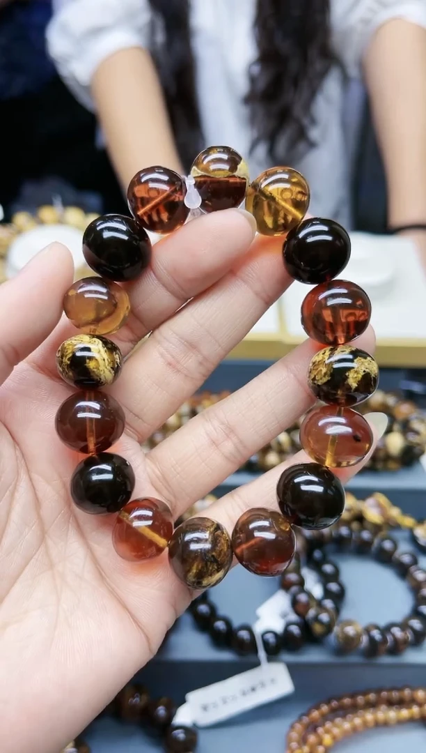 【闪购商品】琥珀手链未镶嵌15琥珀