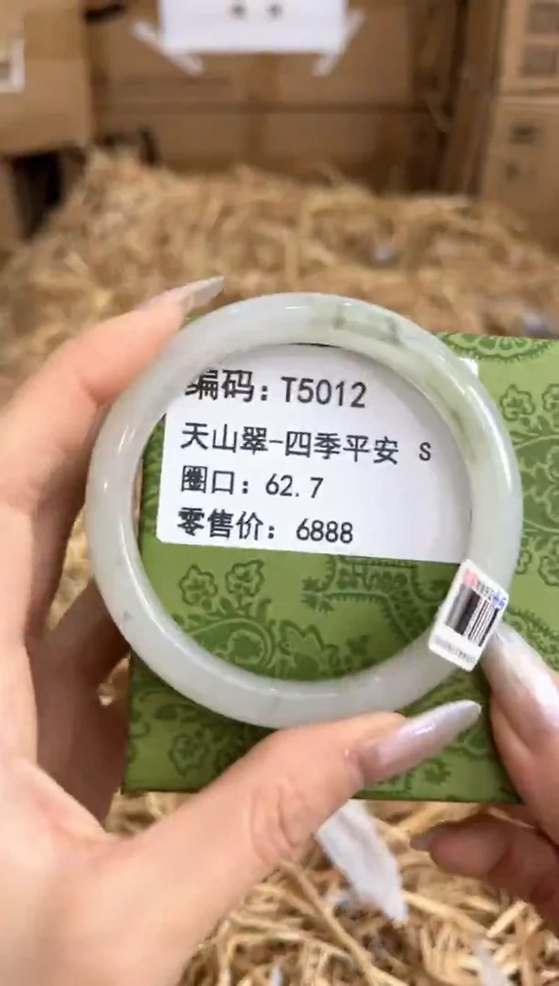 未镶嵌手镯石英质玉T5012