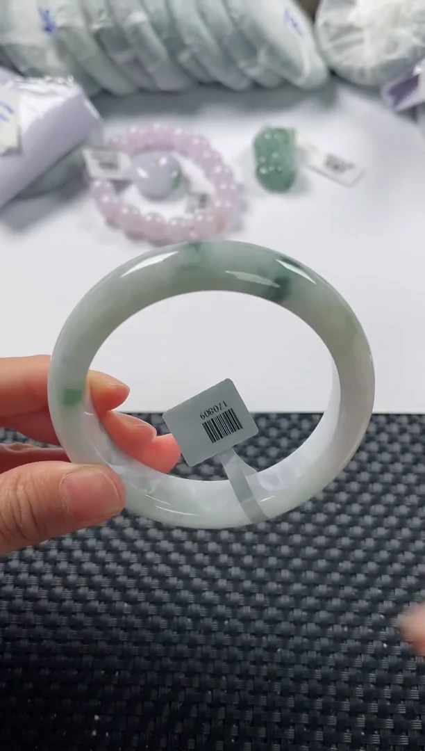 未镶嵌手镯翡翠基地发货H 9793 57+