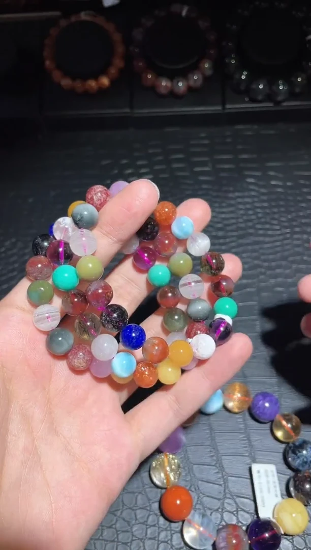 【闪购商品】水晶手链未镶嵌多宝单圈A10（多样性发其一）