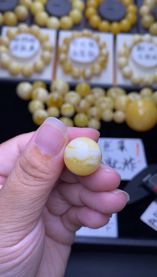 裸石琥珀未镶嵌大小姐珠宝严选69