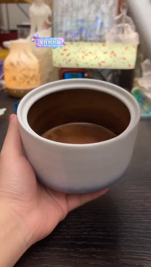 缤纷茶叶罐-落英白