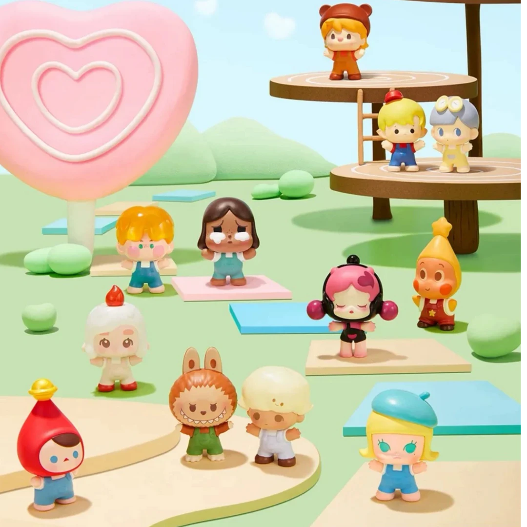 2025抱抱系列popbean泡泡萌粒盲盒公仔摆件潮流