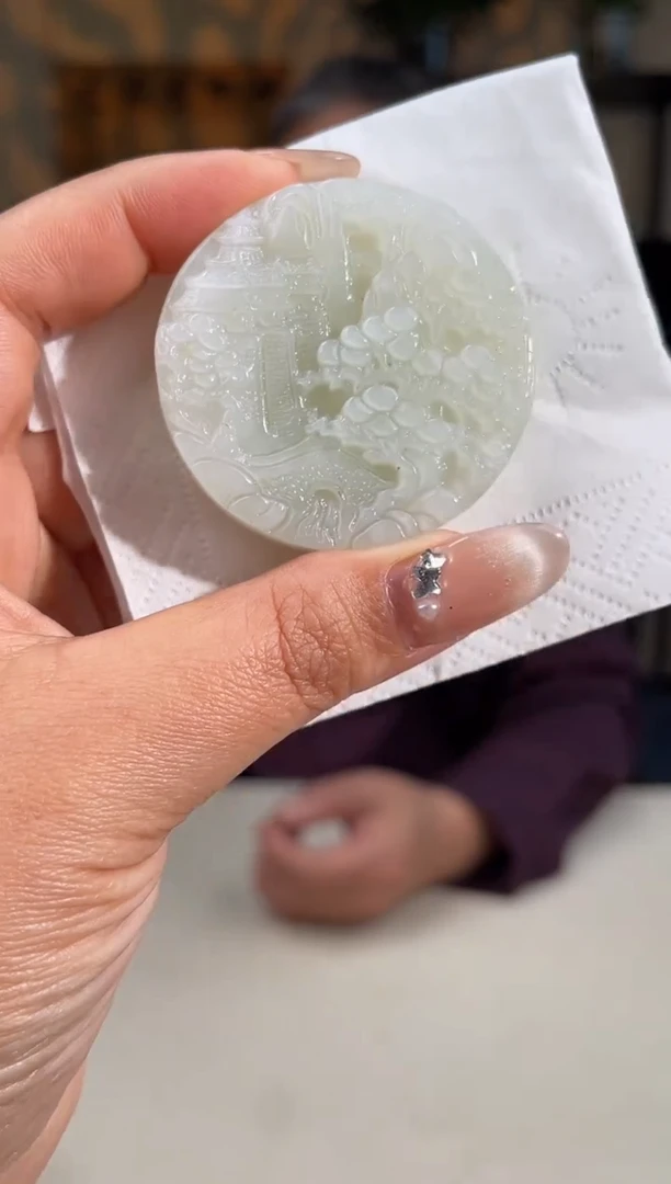 和田玉未镶嵌颈饰多样性拍一发一14016