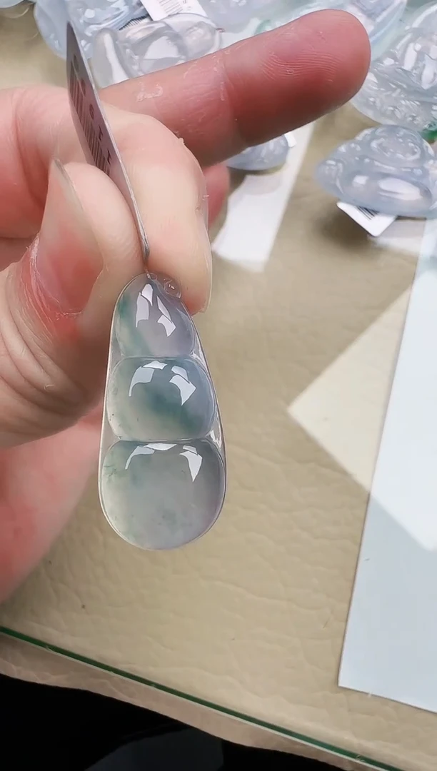 颈饰未镶嵌翡翠缅甸翡翠a货