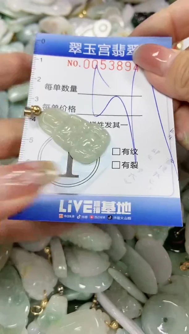 【闪购商品】翡翠颈饰未镶嵌闪购0053894